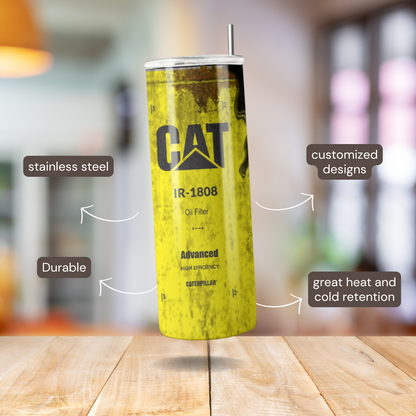 Custom 20 oz Stainless Steel Tumbler – CAT Brand Design