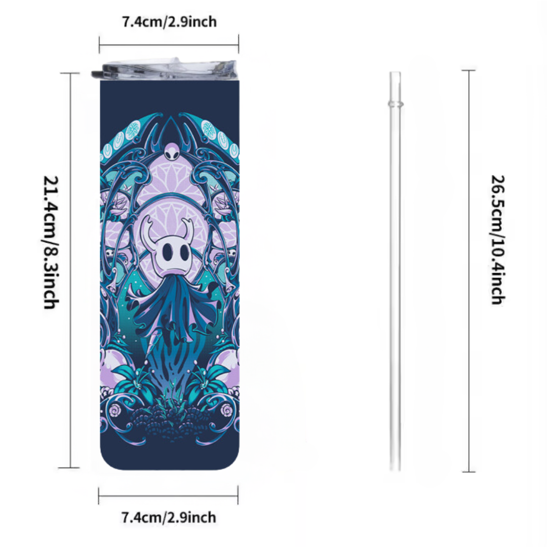 20 oz Stainless Steel Tumbler – Hollow Knight Design