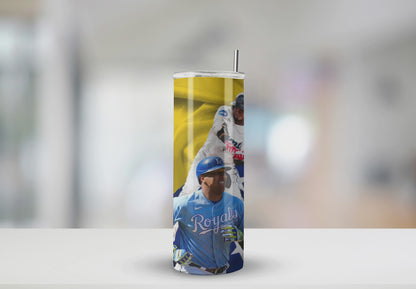 Custom 20 oz Stainless Steel Tumbler – Top Venezuelan Baseball Players Design